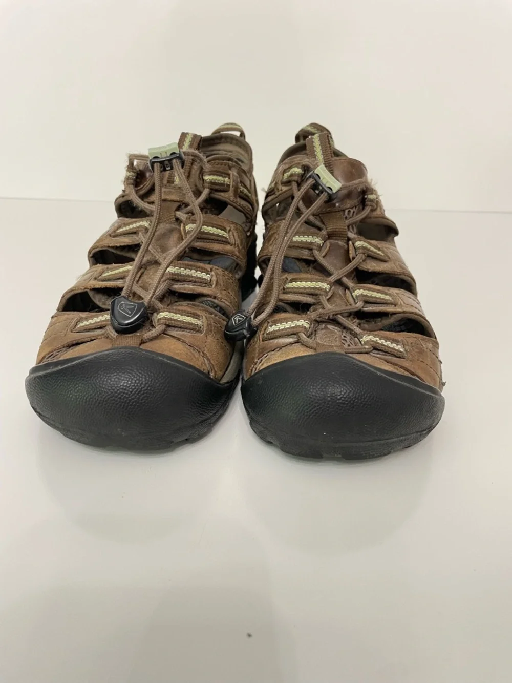 Keen Arroyo Waterproof Leather Brown Hiking Sandals Mens 8 Gorpcore Granola